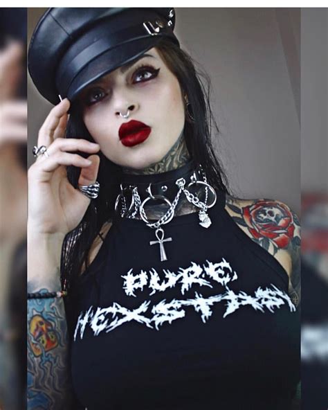 baddie goth|Goth baddie